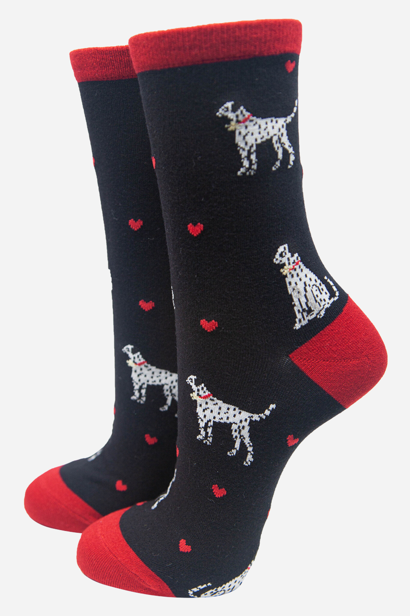 Women's Dalmatian Print Socks