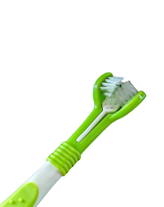 3-sided toothbrush