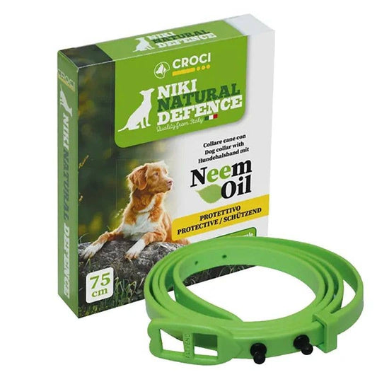 Neemöl-Hundehalsband – Niki Natural Defense – Kreuze