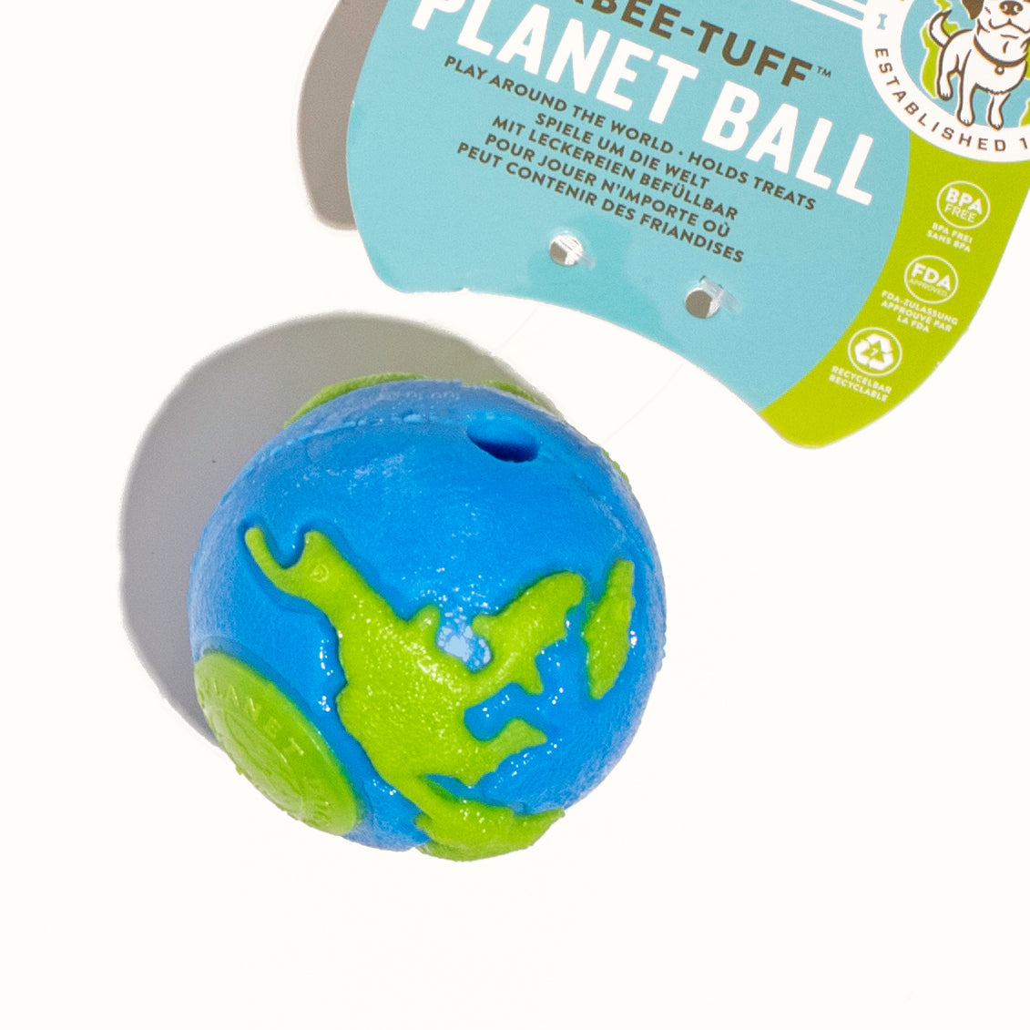 Orbee-Tuff Planet Ball Treat-dispensing Toy